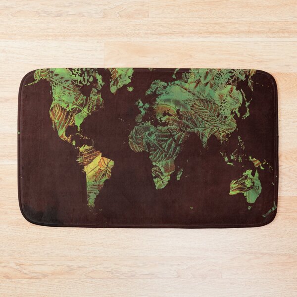 Item preview, world map green yellow #map #worldmap designed and sold by JBJart.