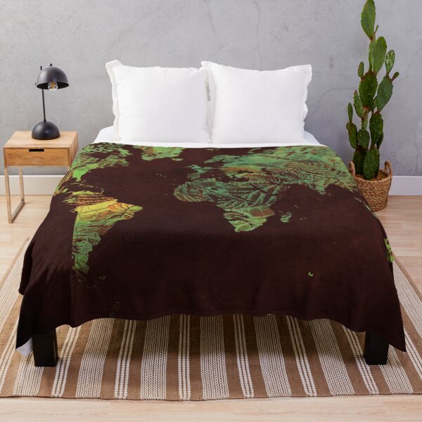 Item preview, world map green yellow #map #worldmap designed and sold by JBJart.