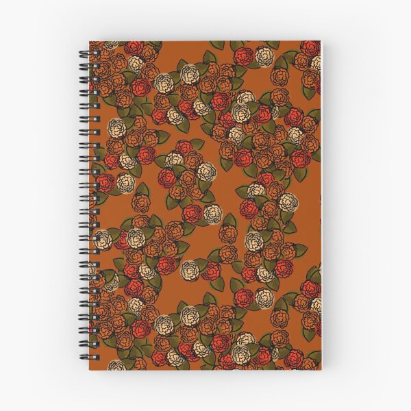 Item preview, Fall Flowers- Orange designed and sold by Margaret Odell.