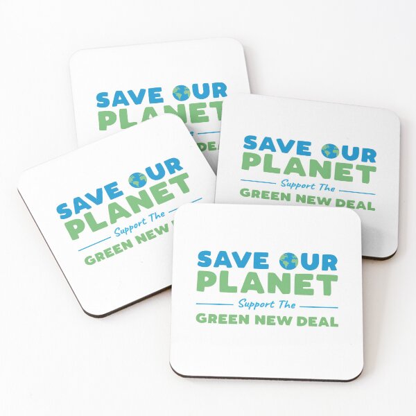 Item preview, Climate Change - Support the Green New Deal designed and sold by BethsdaleArt.