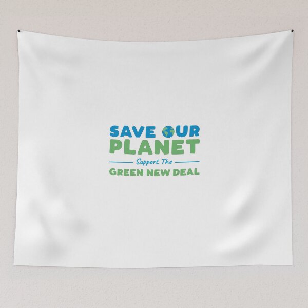 Item preview, Climate Change - Support the Green New Deal designed and sold by BethsdaleArt.