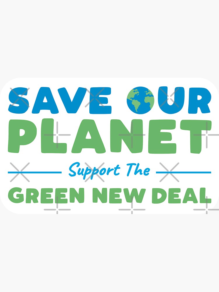 Climate Change - Support the Green New Deal by BethsdaleArt
