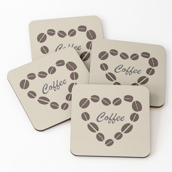 Item preview, Coffee Bean Heart  designed and sold by Hedgie Designs.