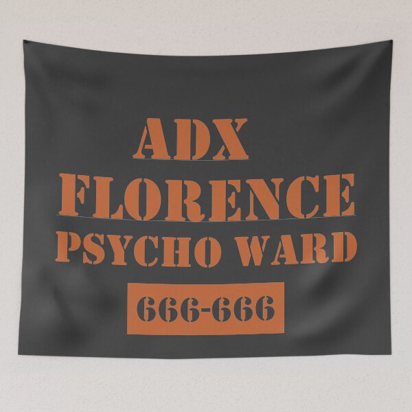 Item preview, ADX Florence Psycho Ward designed and sold by CoolYule.