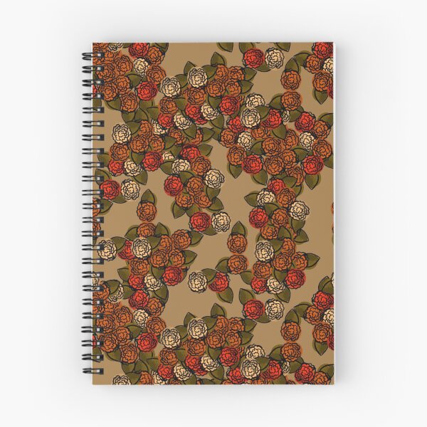 Item preview, Fall Flowers- Tan designed and sold by Margaret Odell.