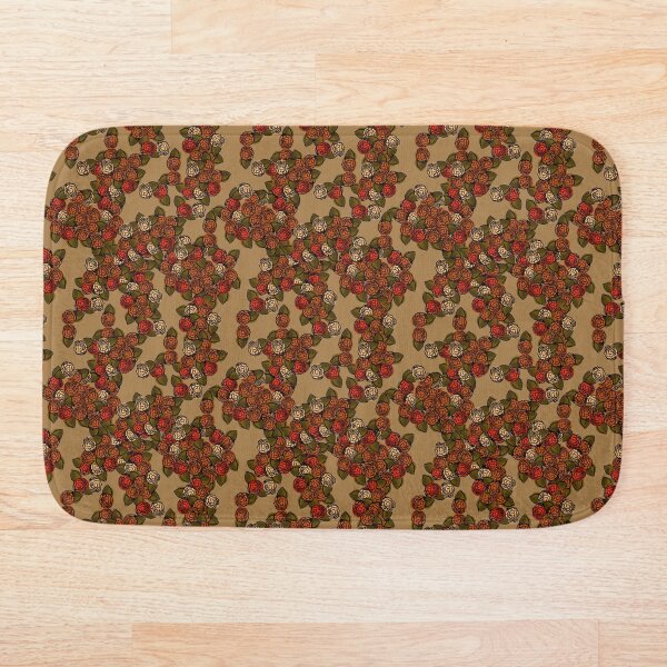 Item preview, Fall Flowers- Tan designed and sold by Margaret Odell.