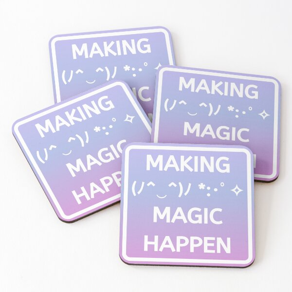 Item preview, Text Emoji Making Magic Happen Color designed and sold by SpiffyD.