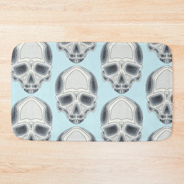 Item preview, Skull Topography designed and sold by RootAshRelics.