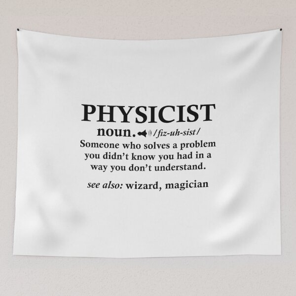 Item preview, Physicist definition wizard scientist funny physics gift designed and sold by hadleydesigns.