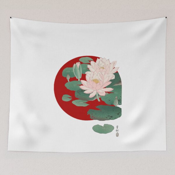 Item preview, Japanese Flag - Water Lily designed and sold by weavernap.