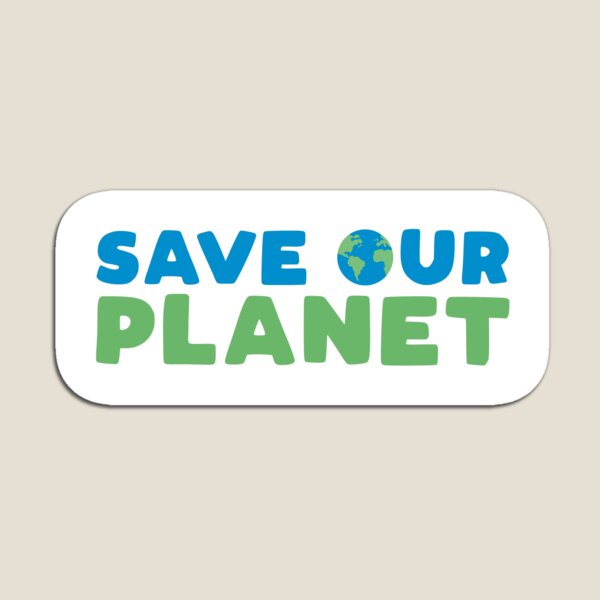 Item preview, Save Our Planet designed and sold by BethsdaleArt.