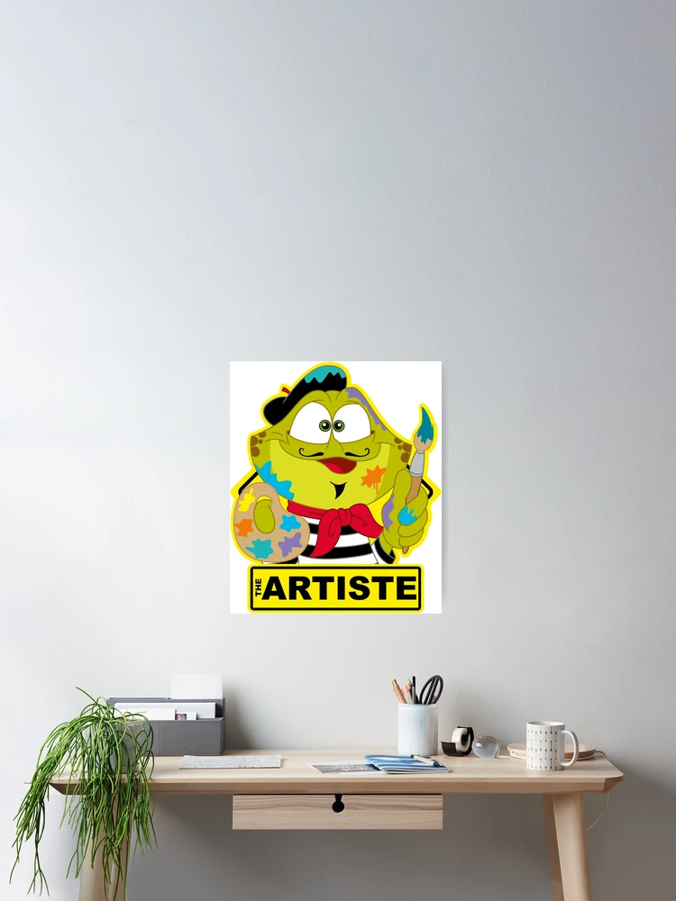 Thumbnail 2 of 3, Poster, Toad Rage! THE ARTISTE GUY designed and sold by Dion Summergreene.