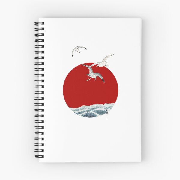 Item preview, Japanese Flag - Gulls designed and sold by weavernap.