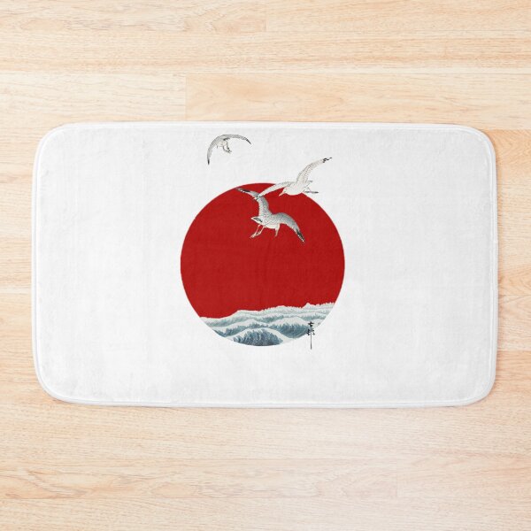 Item preview, Japanese Flag - Gulls designed and sold by weavernap.