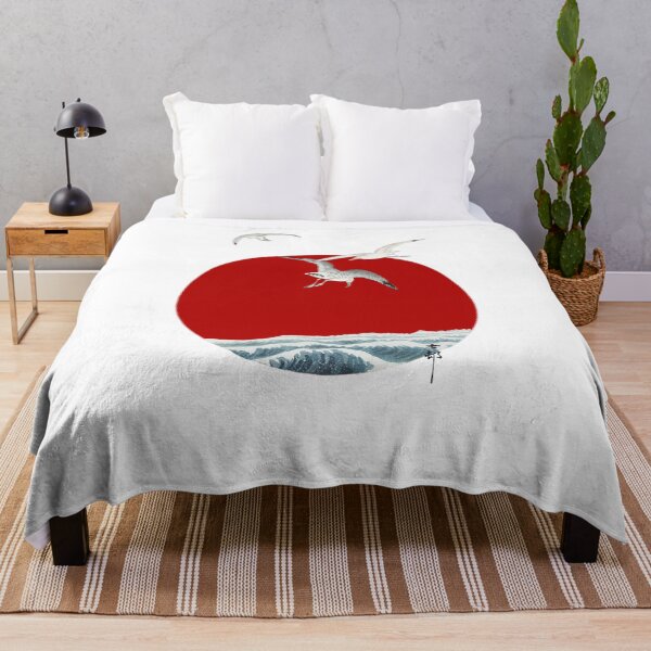 Item preview, Japanese Flag - Gulls designed and sold by weavernap.
