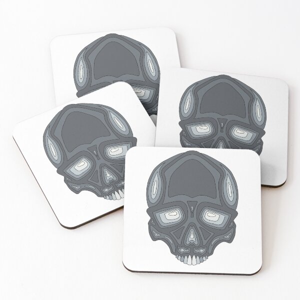 Item preview, Black Skull  designed and sold by RootAshRelics.