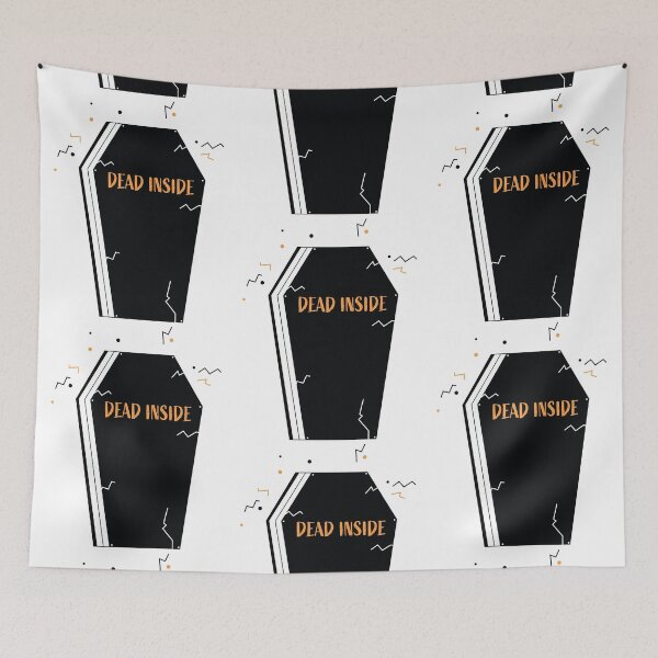 Item preview, Dead Inside - Scary Halloween Party, Christmas and Birthday Gift Ideas designed and sold by ASClothDesign.