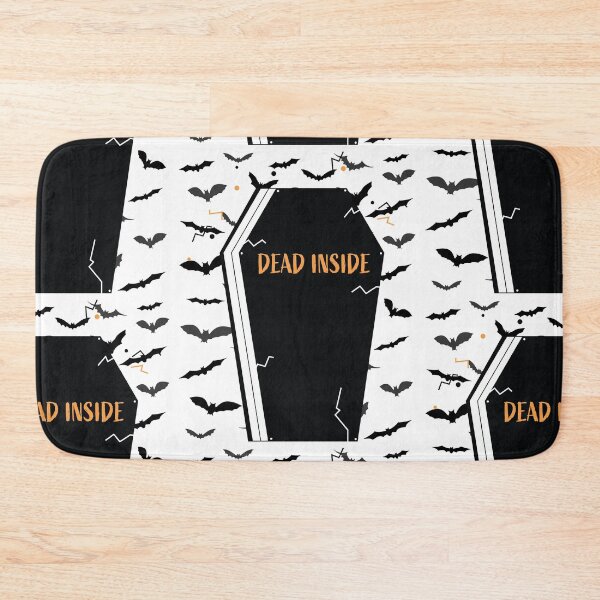 Item preview, Dead Inside With Flying Scary Bats - Halloween Party, Christmas and Birthday Gift Ideas designed and sold by ASClothDesign.