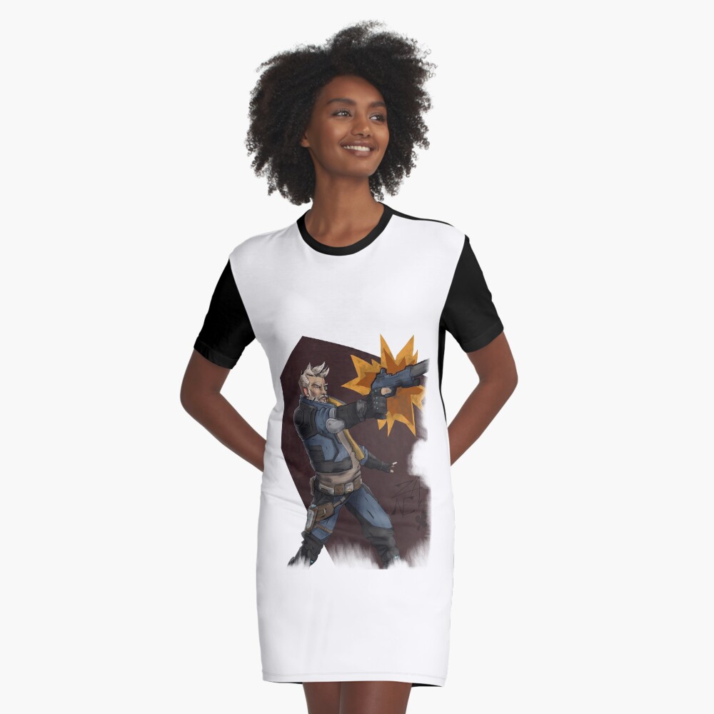 Item preview, Graphic T-Shirt Dress designed and sold by Akrisconcept.