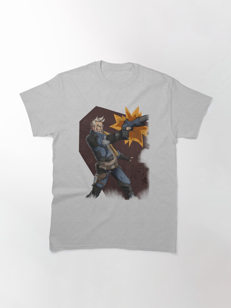 Thumbnail 3 of 7, Classic T-Shirt, Zane Flynt "The Operative" designed and sold by Akrisconcept.