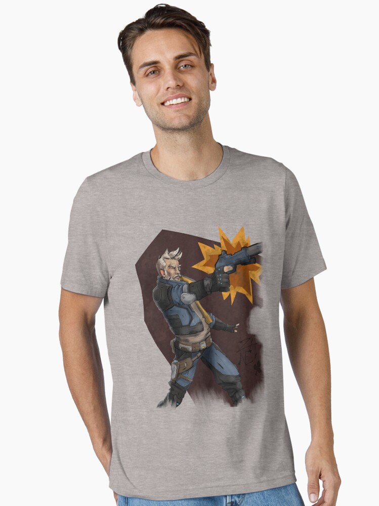Thumbnail 1 of 7, Essential T-Shirt, Zane Flynt "The Operative" designed and sold by Akrisconcept.