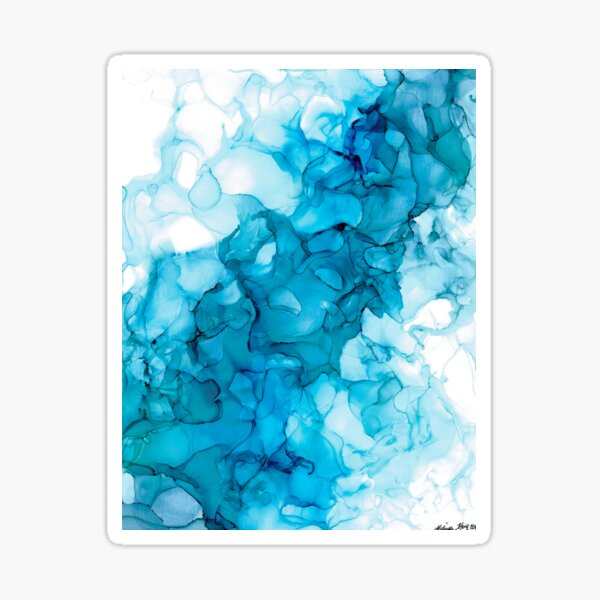 Blue Smoke Sticker