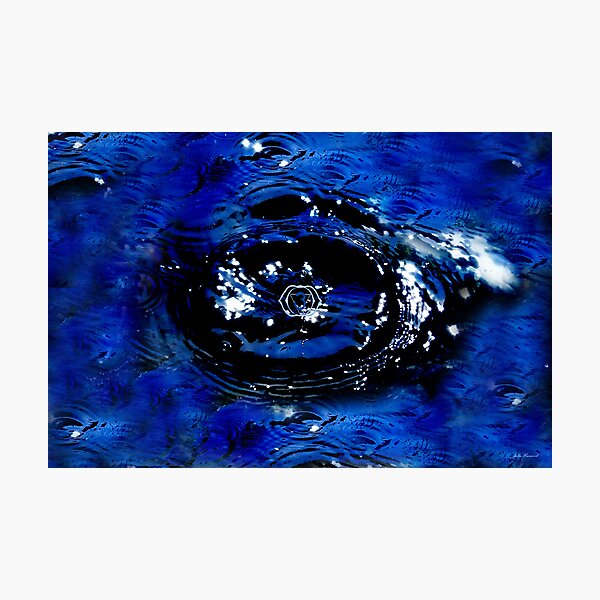 Ajna ~ Third Eye Chakra ~ Indigo Photographic Print