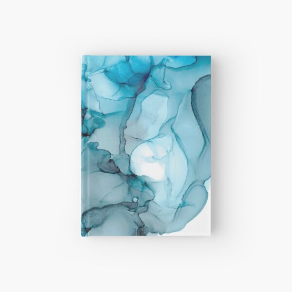 Blue Stream Reflection Hardcover Journal