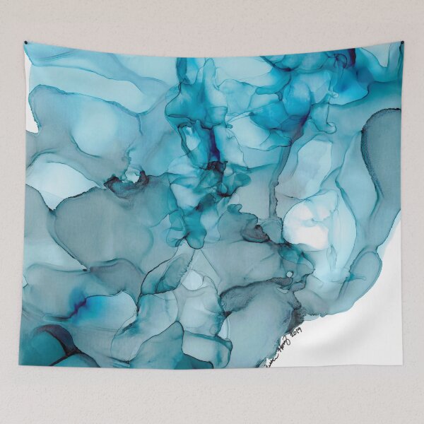Item preview, Blue Stream Reflection designed and sold by herzart.