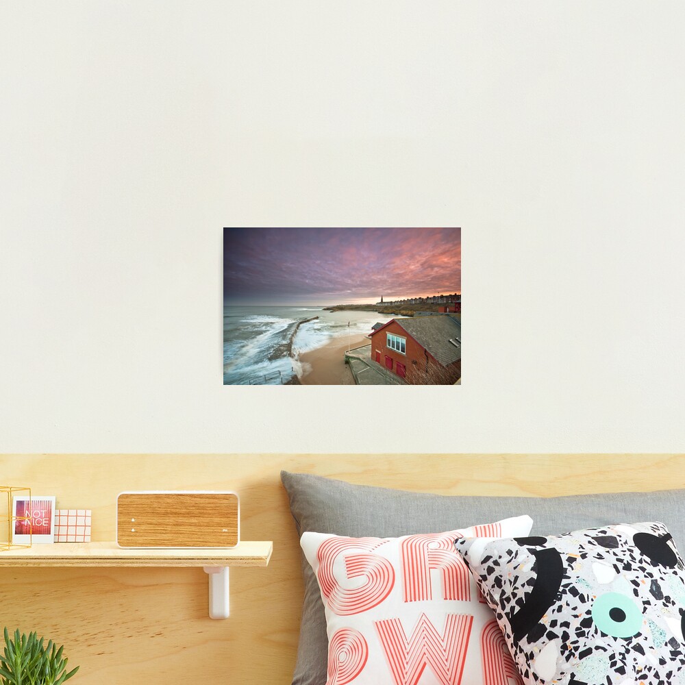 Cullercoats harbour Photographic Print