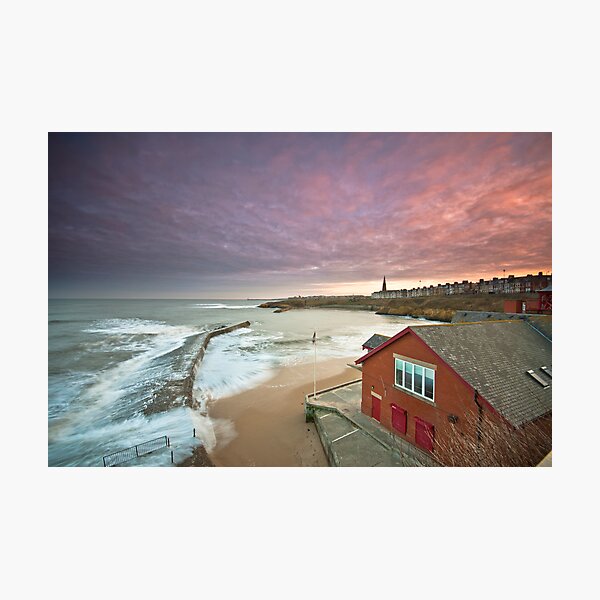 Cullercoats harbour Photographic Print
