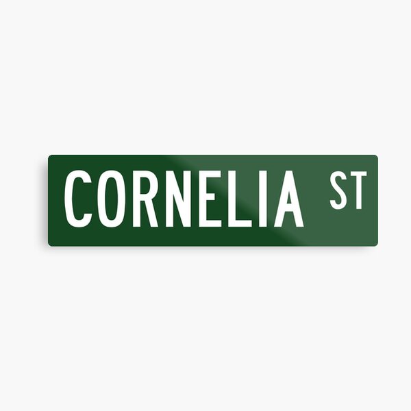 Cornelia Street Metal Print