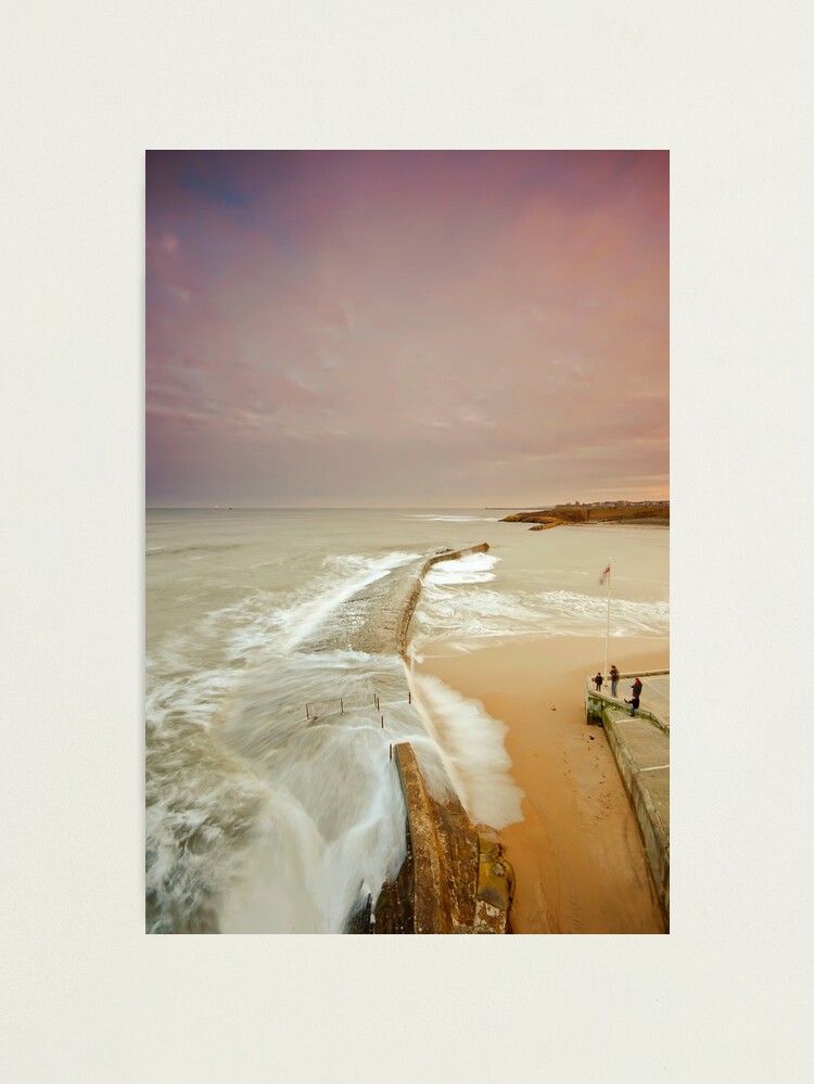 Alternate view of Avoiding the waves Photographic Print