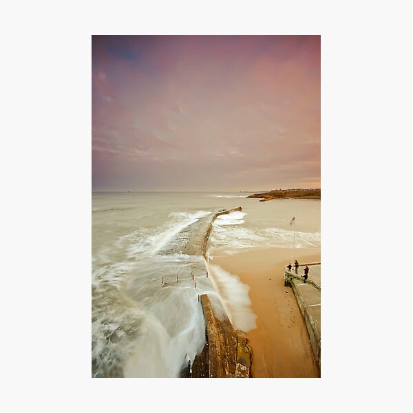 Avoiding the waves Photographic Print
