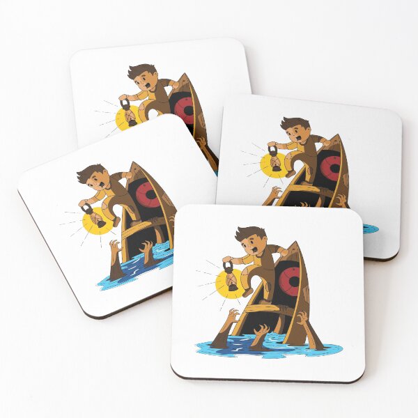 Item preview, Boy who wants to save from drowning. designed and sold by emphatic.