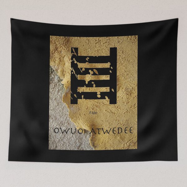 Item preview, Owuo Atwedee Adinkra Symbol designed and sold by GrimalkinStudio.