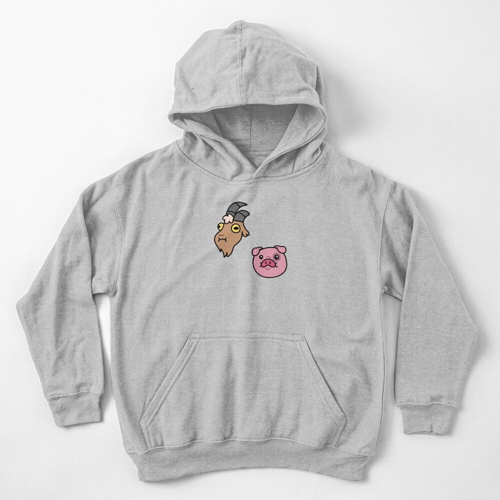 Waddles and Gompers Kids Pullover Hoodie