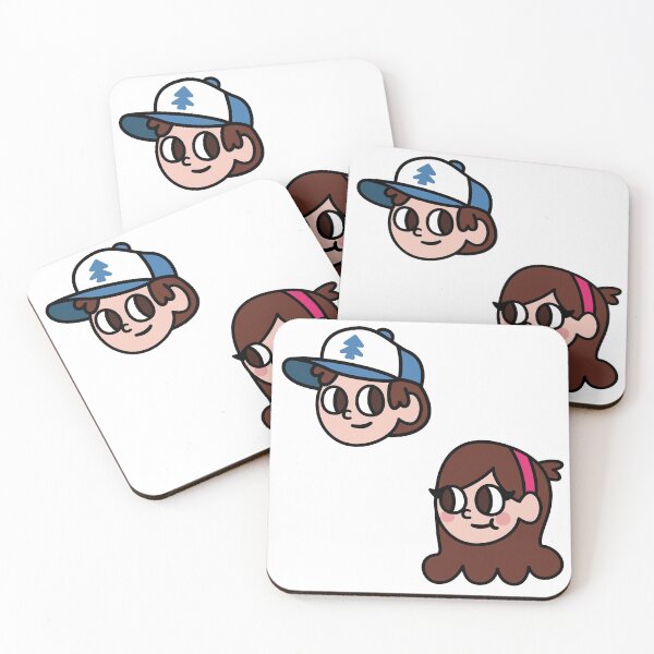 Item preview, Dipper and Mabel designed and sold by SideQuestDoodles.