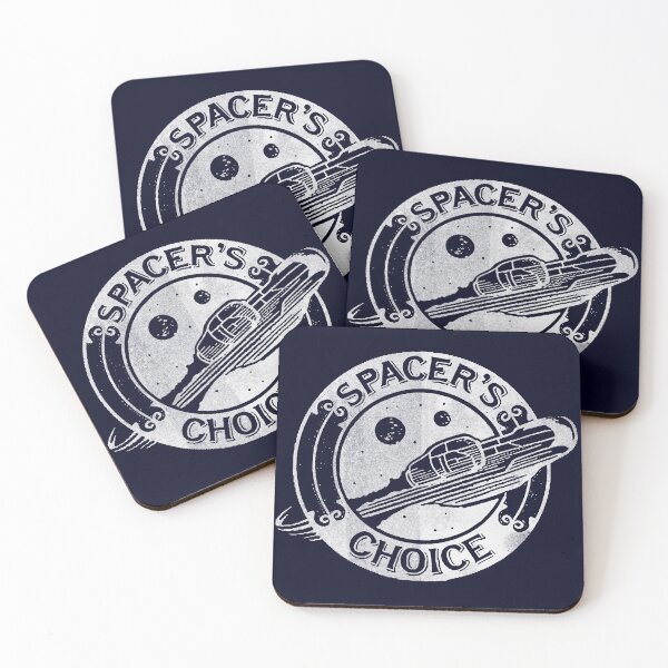 Item preview, Spacer's Choice Distressed White Alternate Logo | The Outer Worlds Logo designed and sold by surik-.