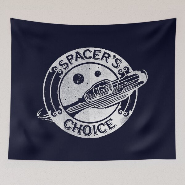 Item preview, Spacer's Choice Distressed White Alternate Logo | The Outer Worlds Logo designed and sold by surik-.
