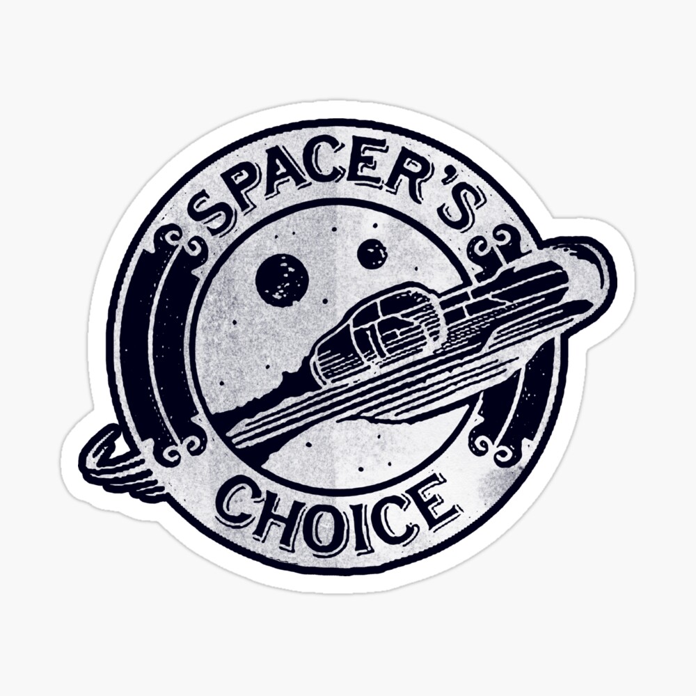 Spacer&amp;#39;s Choice Distressed White Logo, The Outer Worlds Logo  iPad Case & Skin for Sale by surik