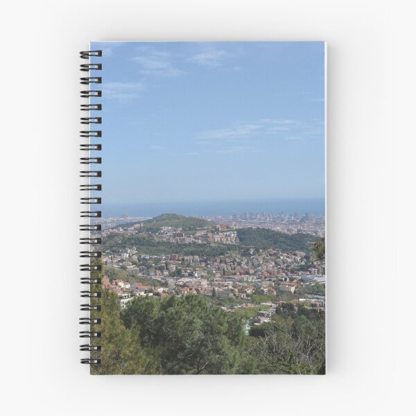 Item preview, Barcelona Spain Skyline designed and sold by HiNoonStudio.