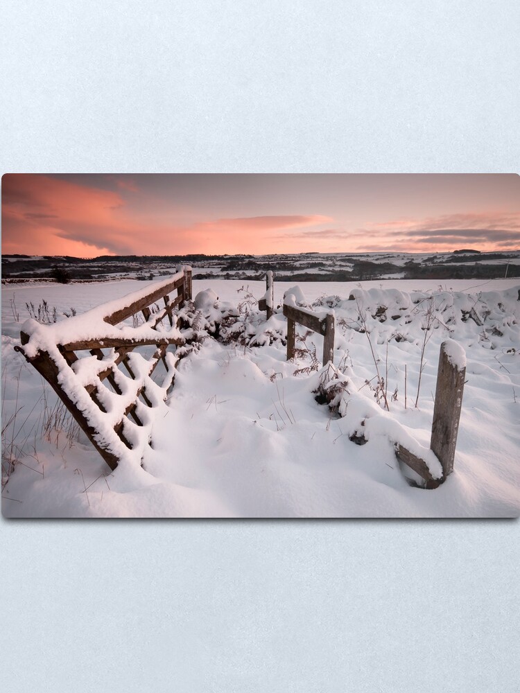 Alternate view of Gate Metal Print