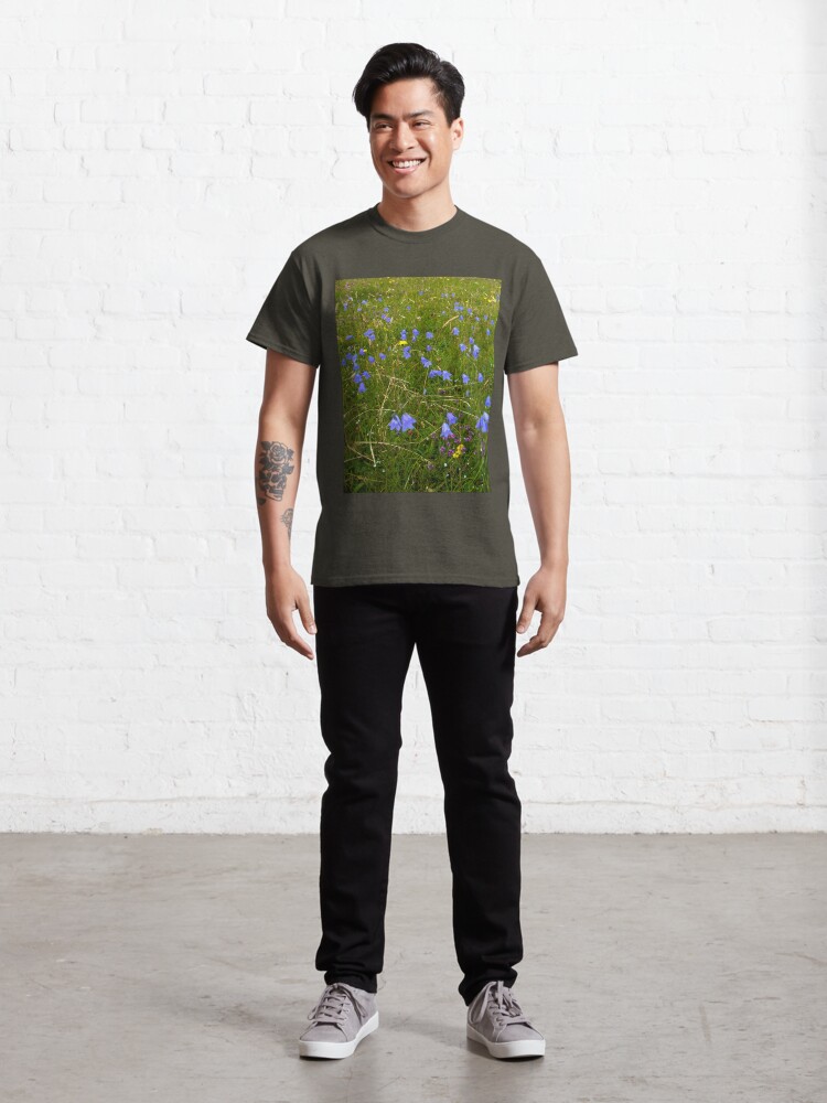 Alternate view of A sea of Harebells, Rossbeg, Co Donegal Classic T-Shirt