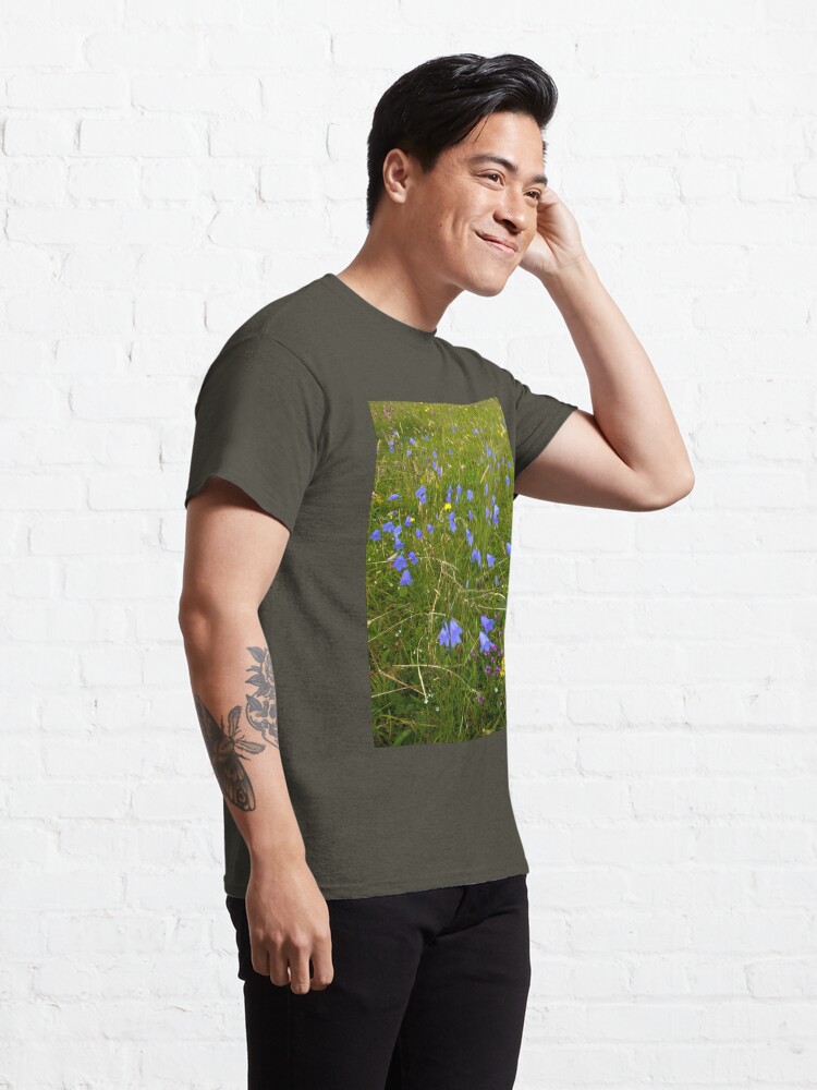 Alternate view of A sea of Harebells, Rossbeg, Co Donegal Classic T-Shirt