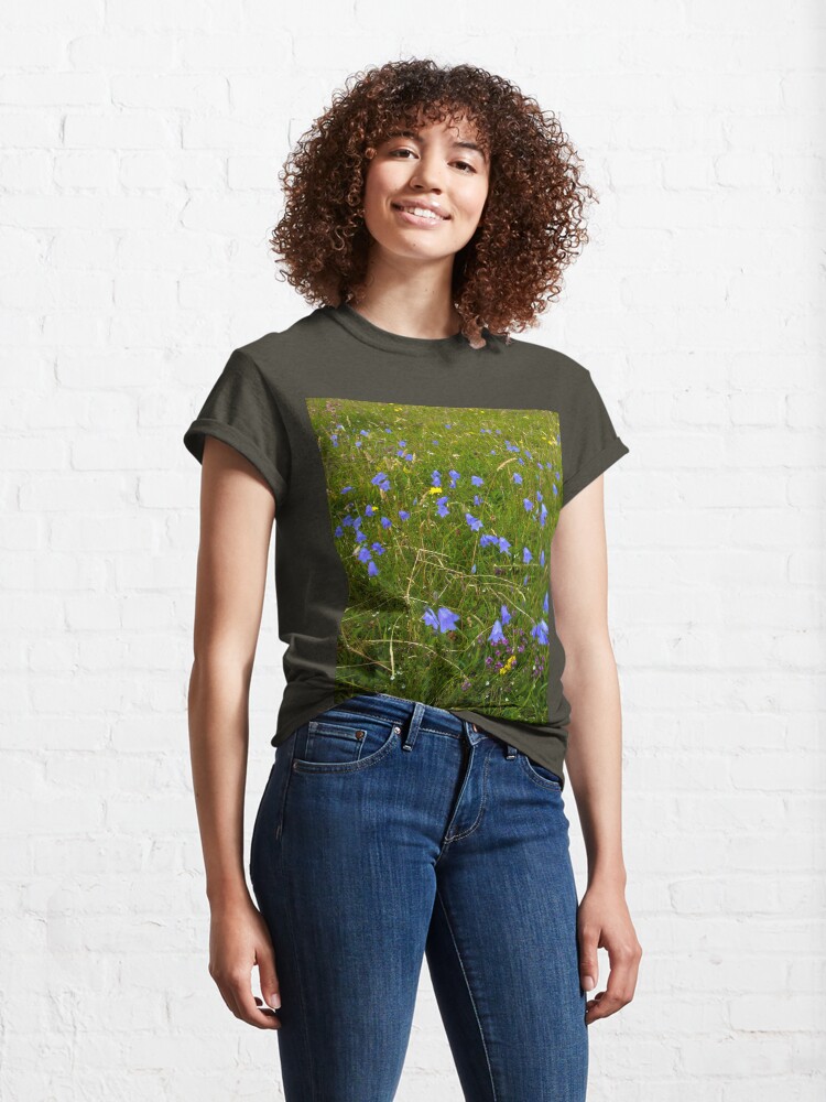 Alternate view of A sea of Harebells, Rossbeg, Co Donegal Classic T-Shirt