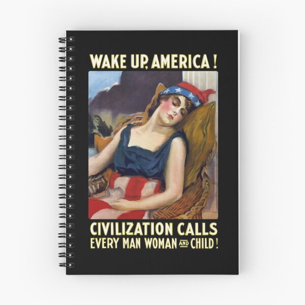 Item preview, Wake Up America! Civilization Calls - WWI designed and sold by warishellstore.