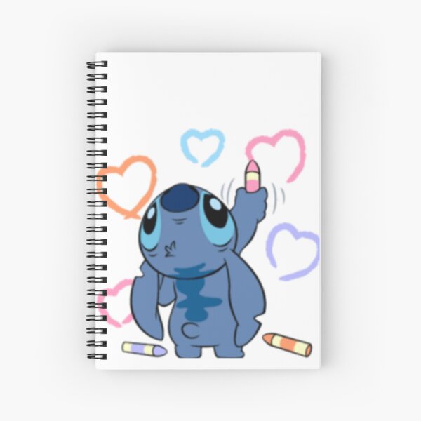 Stitch love Spiral Notebook