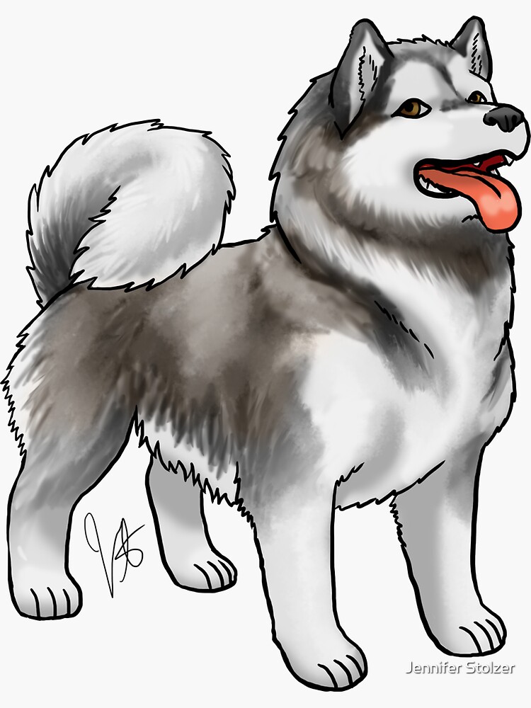 Alaskan Malamute by jameson9101322