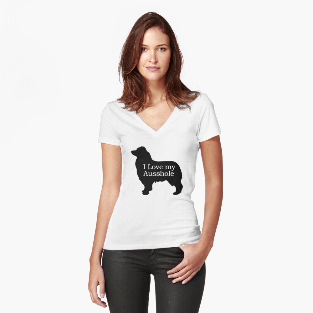 Item preview, Fitted V-Neck T-Shirt designed and sold by Pam069.
